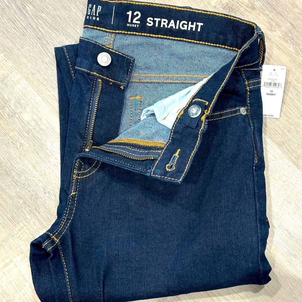 Gap kids jeans (Husky, Straight fit)